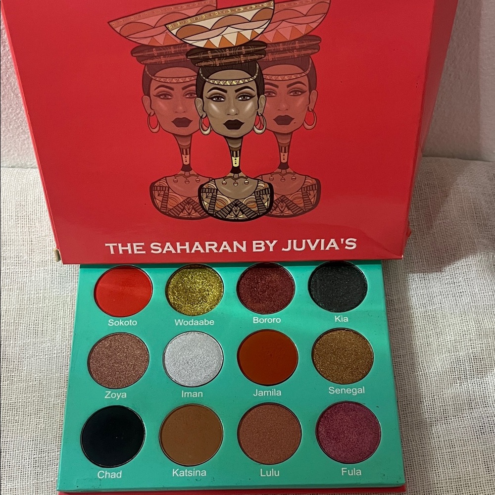 Juvia's Place Saharan Palette - Bold and Vibrant Shades